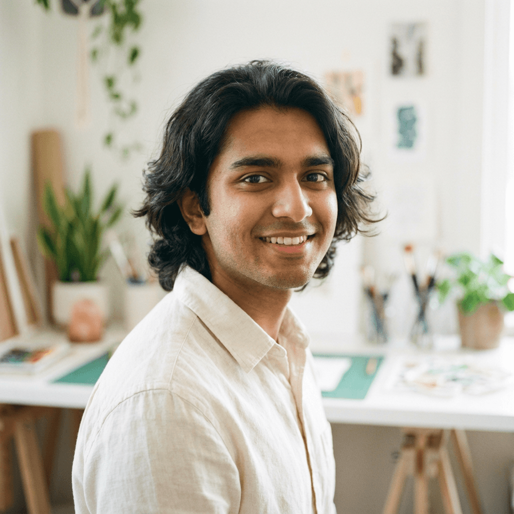 Male homeowner in his early 40s, Hispanic, practical and down-to-earth look